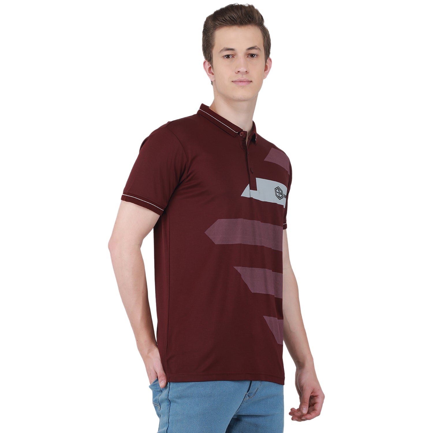 Duke Stardust Men Half Sleeve Cotton T-shirt (LF5780)