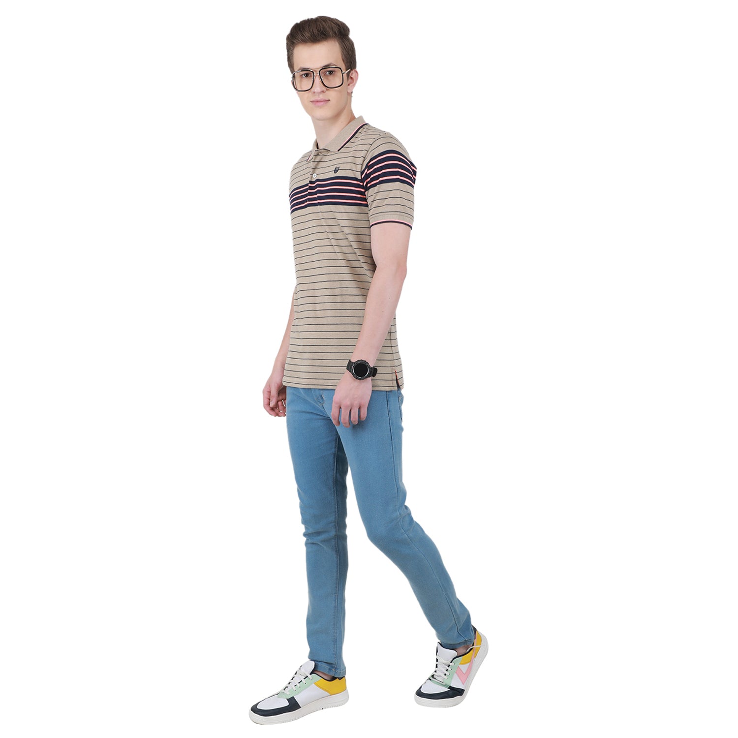 Duke Urban Men Half Sleeve Cotton T-shirt (LF5842)
