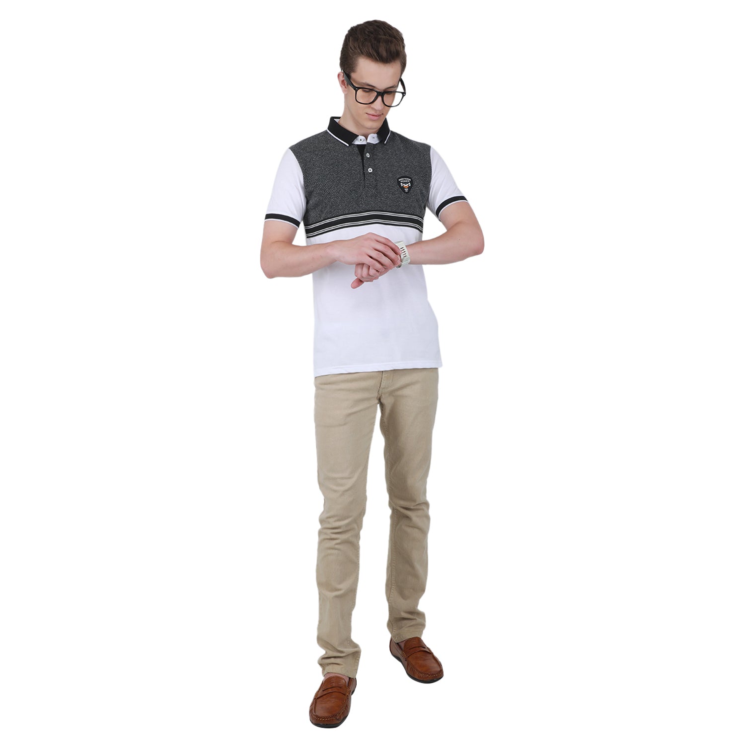 Duke Urban Men Half Sleeve Cotton T-shirt (LF7022)