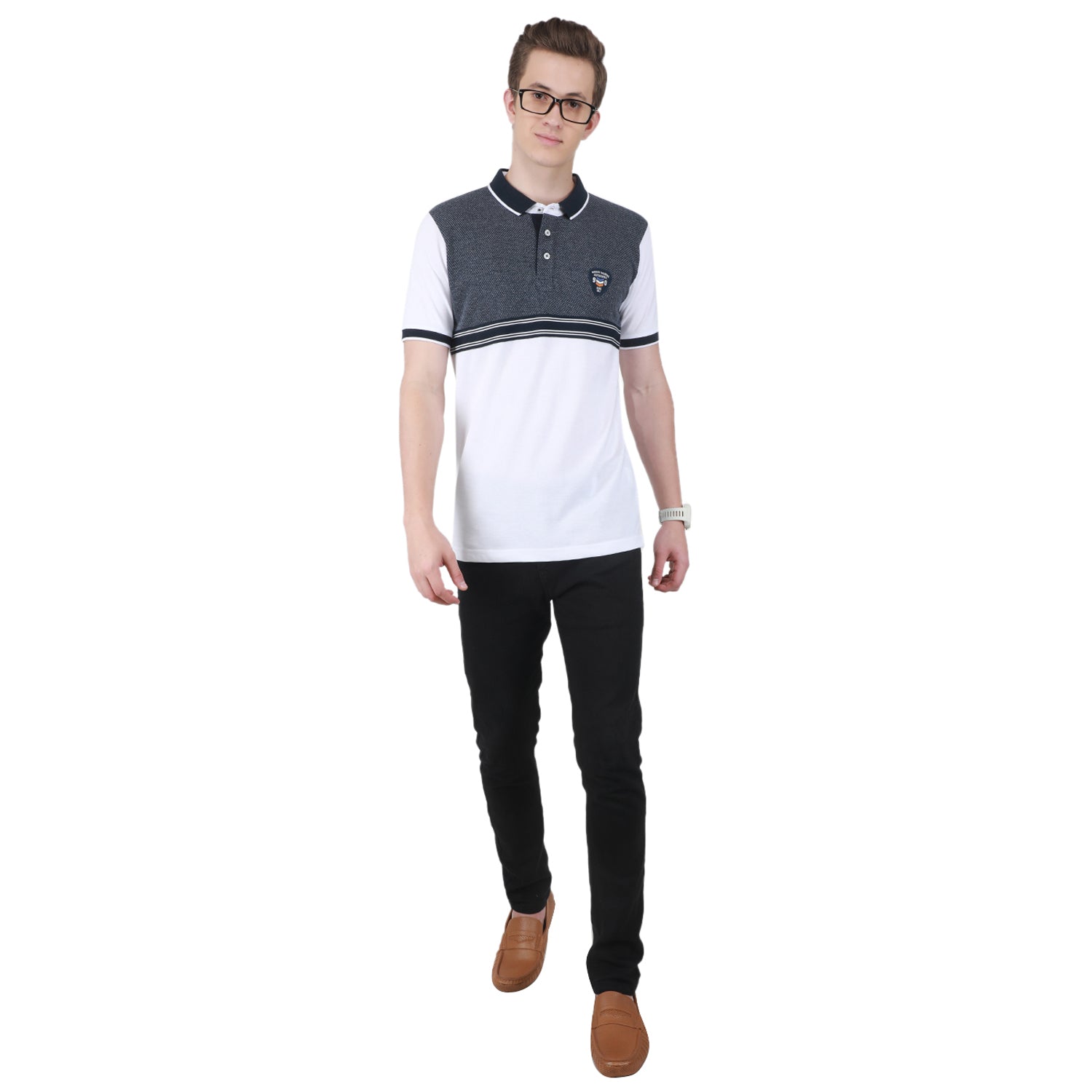 Duke Urban Men Half Sleeve Cotton T-shirt (LF7022)