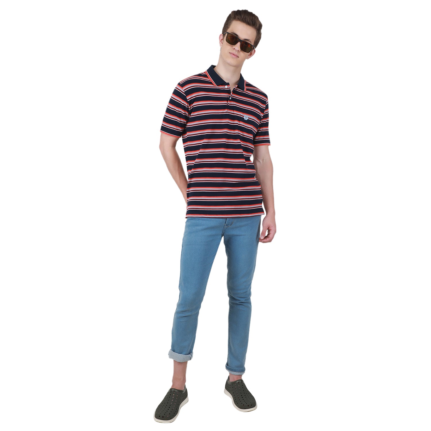 Duke Stardust Men Half Sleeve Cotton T-shirt (LF5702)