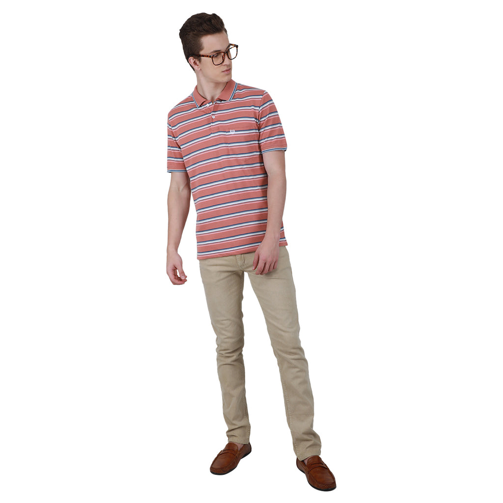 Duke Stardust Men Half Sleeve Cotton T-shirt (LF5702)