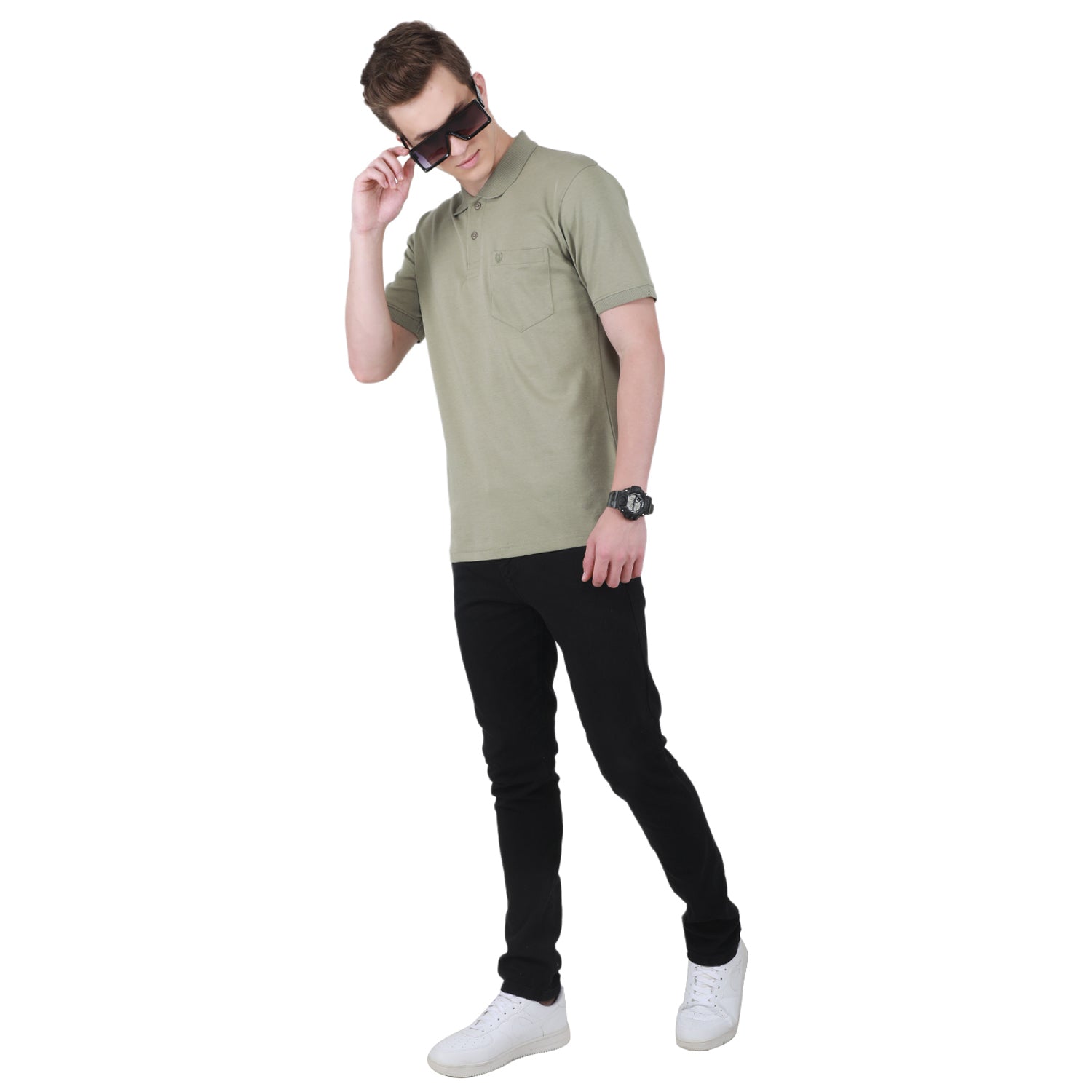 Duke Stardust Men Half Sleeve Cotton T-shirt (LF8989)