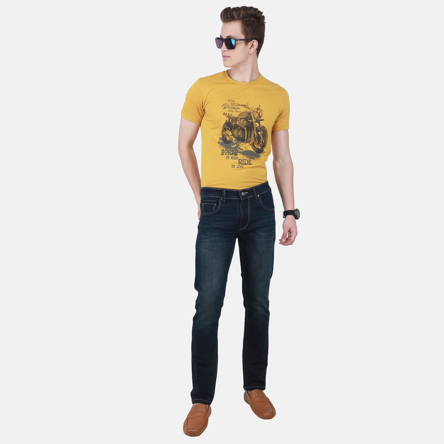 Duke Urban Men Slim Fit Stretchable Jeans (SDD5519)