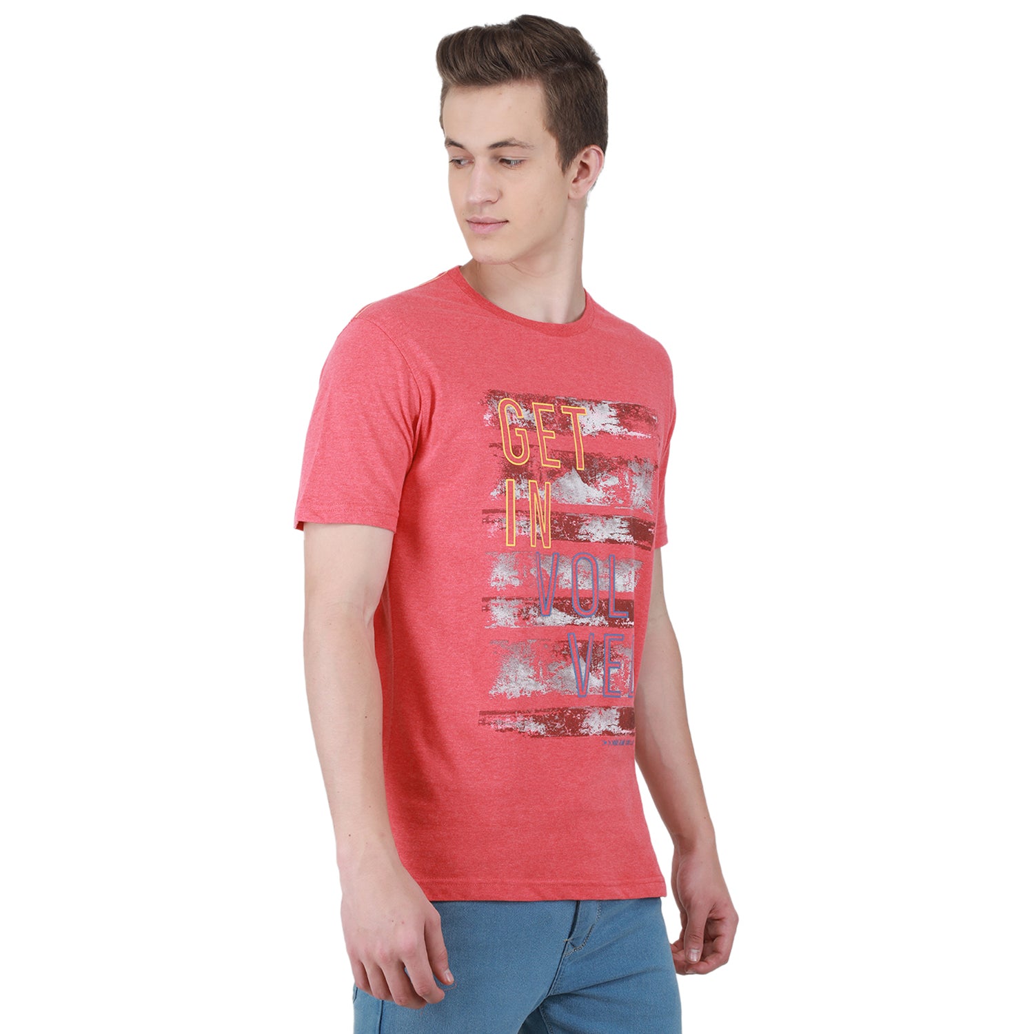 Duke Stardust Men Half Sleeve Cotton T-shirt (1307)