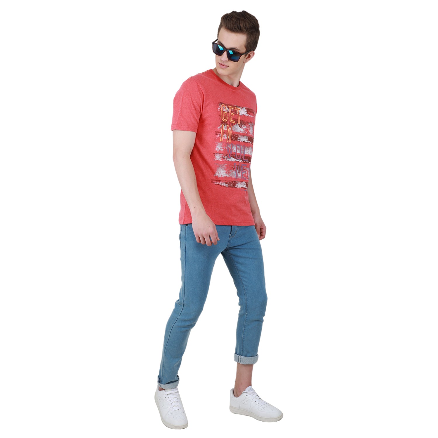 Duke Stardust Men Half Sleeve Cotton T-shirt (1307)