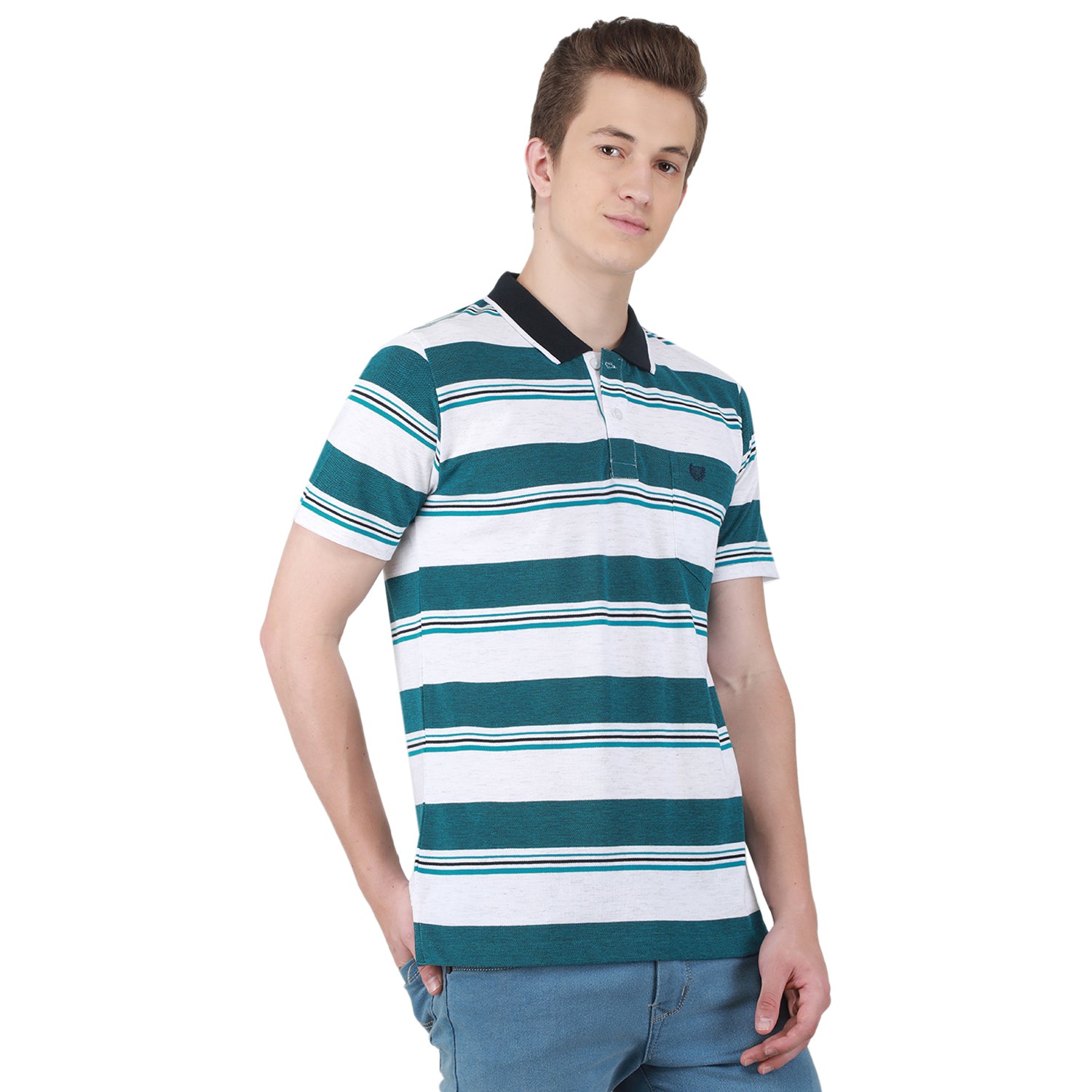 Duke Stardust Men Half Sleeve Cotton T-shirt (LF7042)