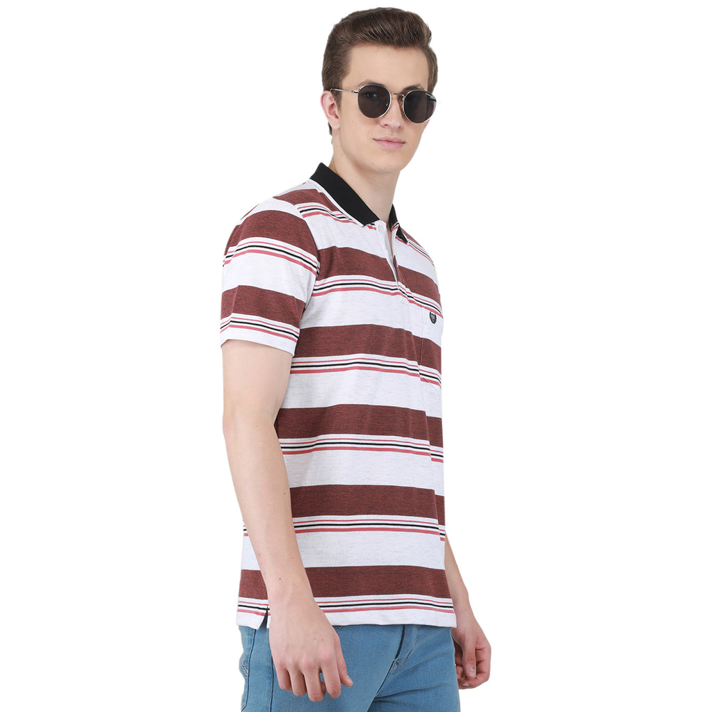 Duke Stardust Men Half Sleeve Cotton T-shirt (LF7042)