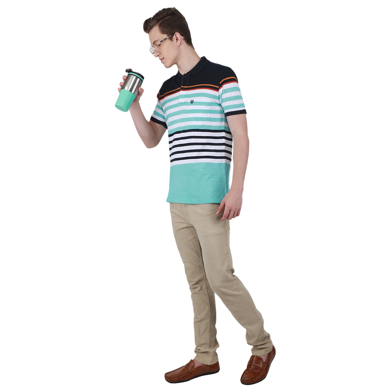 Duke Stardust Men Half Sleeve Cotton T-shirt (LF7070)