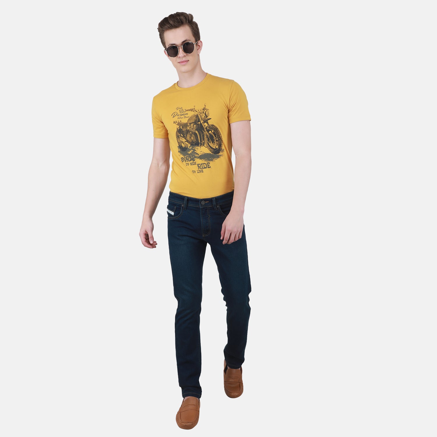 Duke Urban Men Slim Fit Stretchable Jeans (SDD5514)