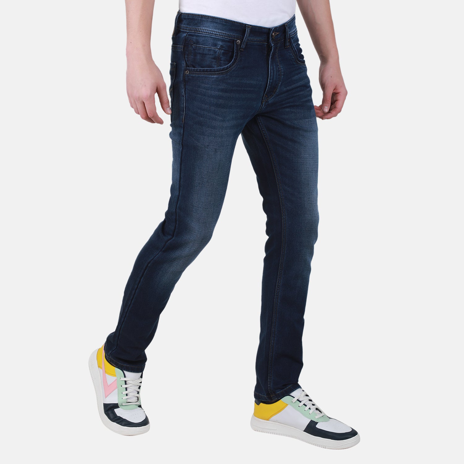 Duke Stardust Men Slim Fit Stretchable Jeans (SDD5515)