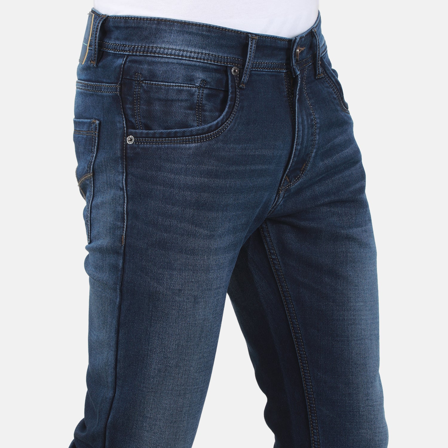 Duke Stardust Men Slim Fit Stretchable Jeans (SDD5515)