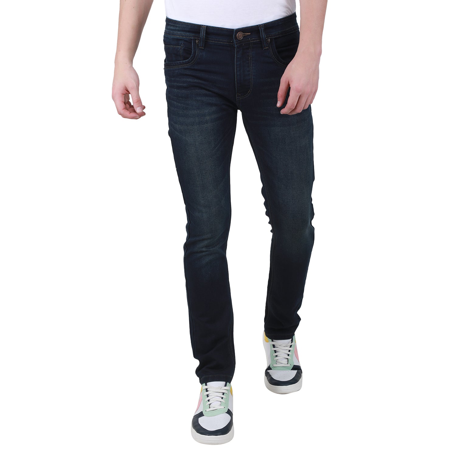 Duke Stardust Men Slim Fit Stretchable Jeans (SDD5515)