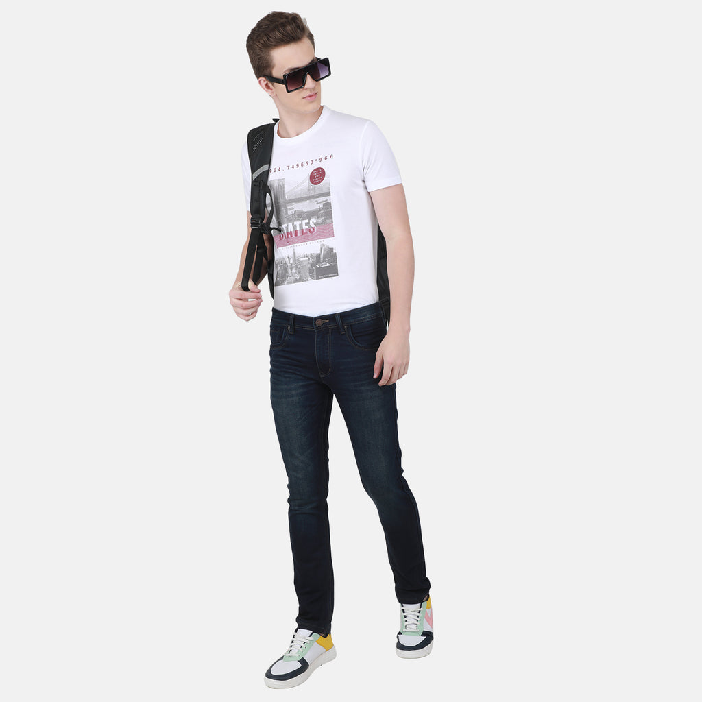 Duke Stardust Men Slim Fit Stretchable Jeans (SDD5515)