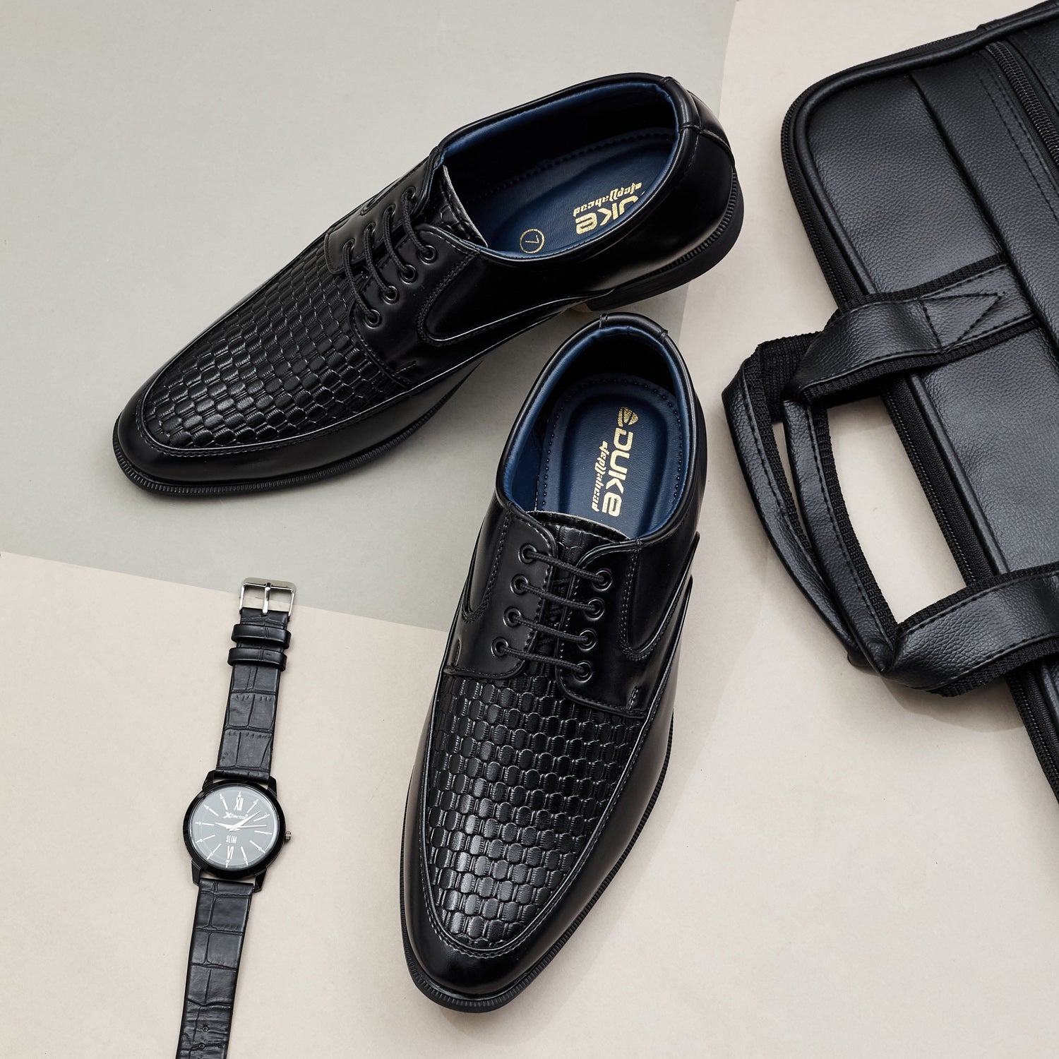 Duke Men Formal Shoes (FWOL8095)