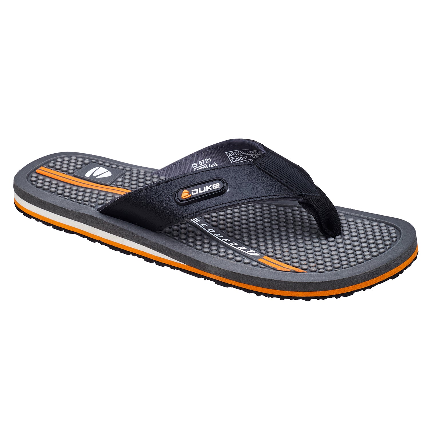 Duke Men Acupressure Thong Flipflops (FWC6167)