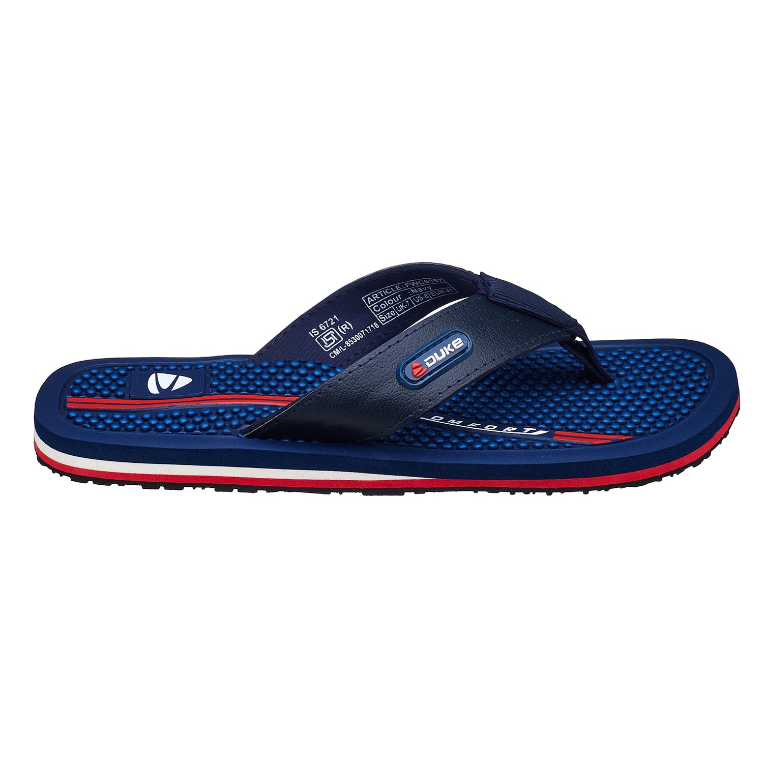 Duke Men Acupressure Thong Flipflops (FWC6167)