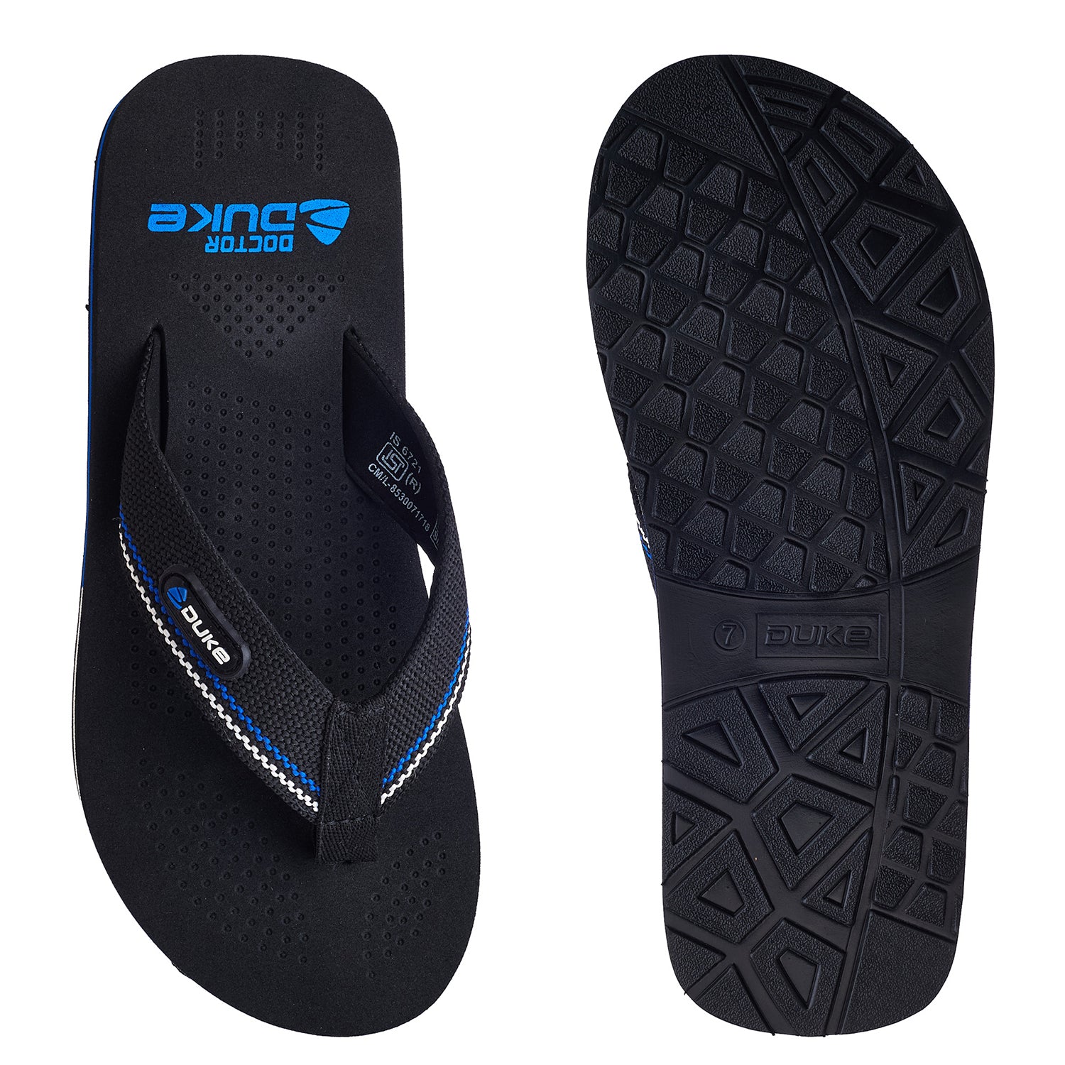 Duke Men Perforations Ortho Slippers (FWC6173)
