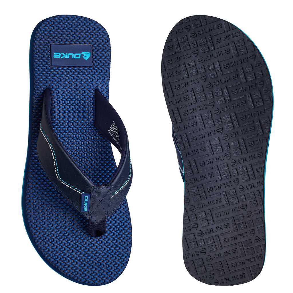 Duke Men Textured Thong Flipflops (FWC6172)