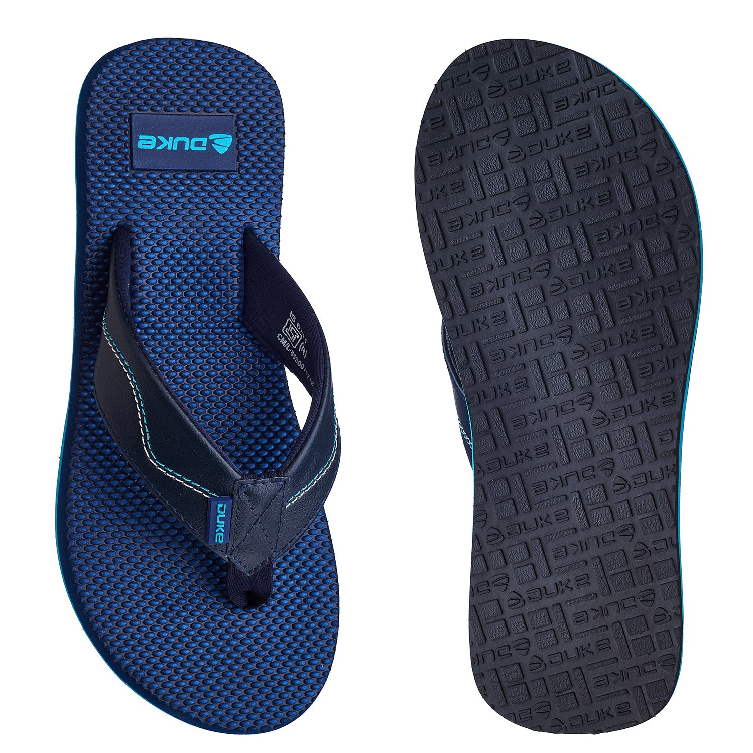 Duke Men Textured Thong Flipflops (FWC6172)