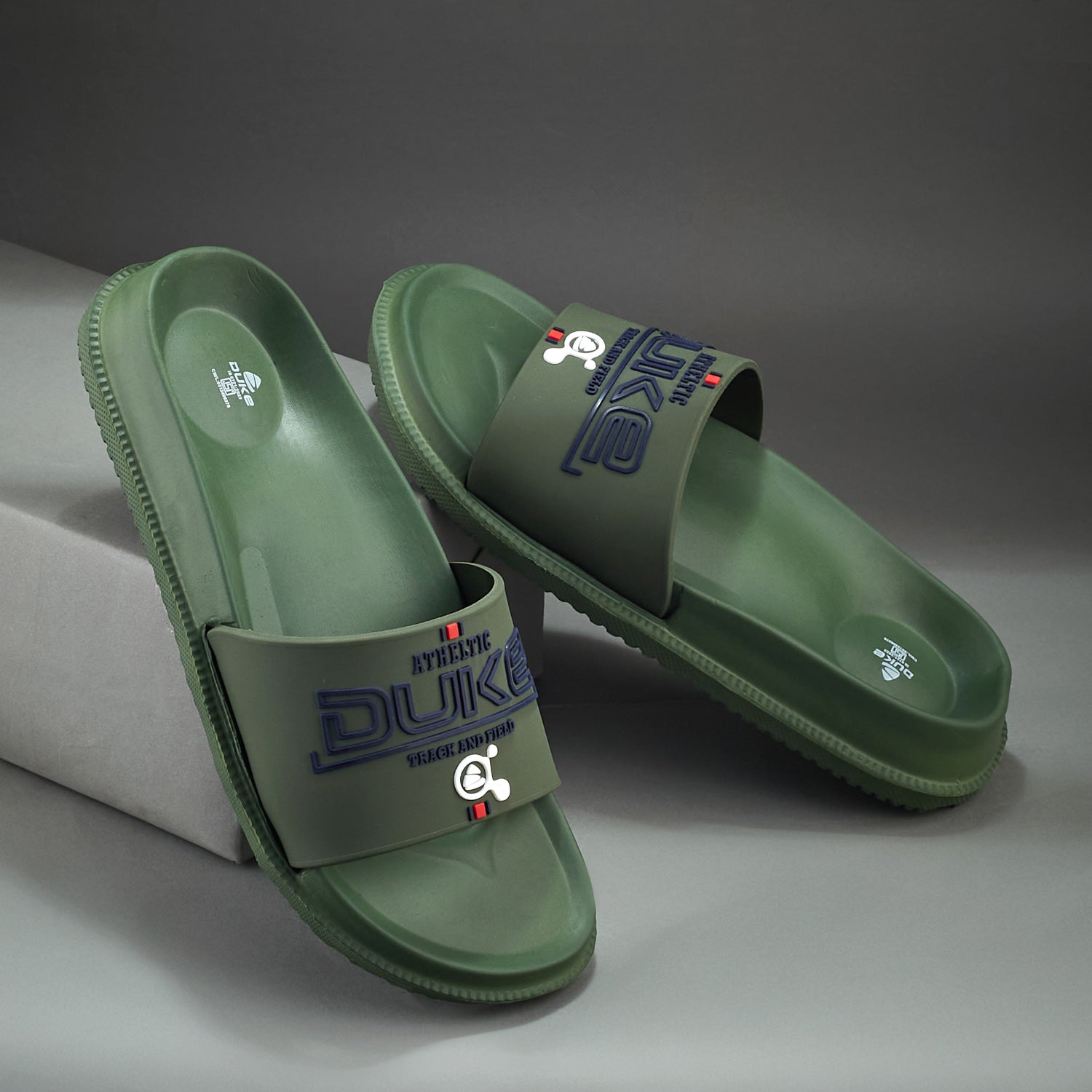 Duke Men Brand Logo Printed Slider (FWC6186)
