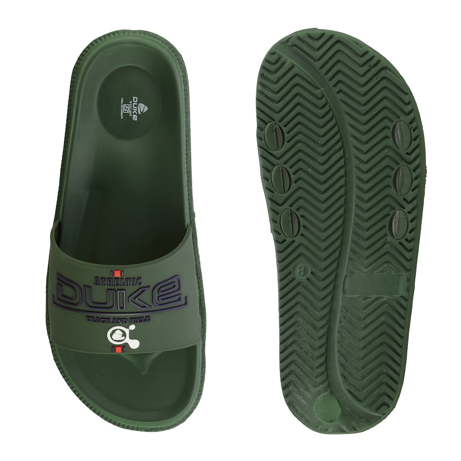 Duke Men Brand Logo Printed Slider (FWC6186)