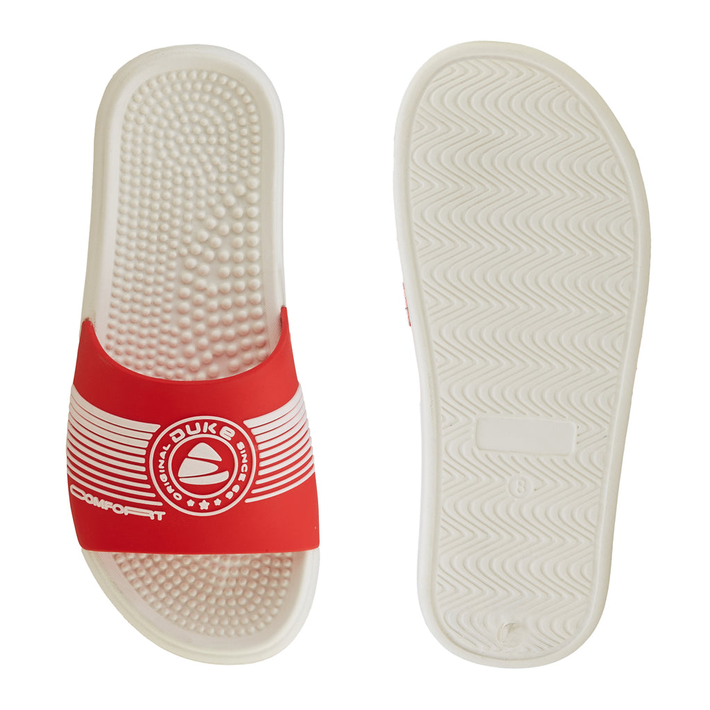 Duke Men Acupressure and Printed Brand Logo Slider (FWC6189)