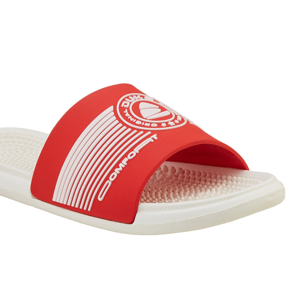 Duke Men Acupressure and Printed Brand Logo Slider (FWC6189)