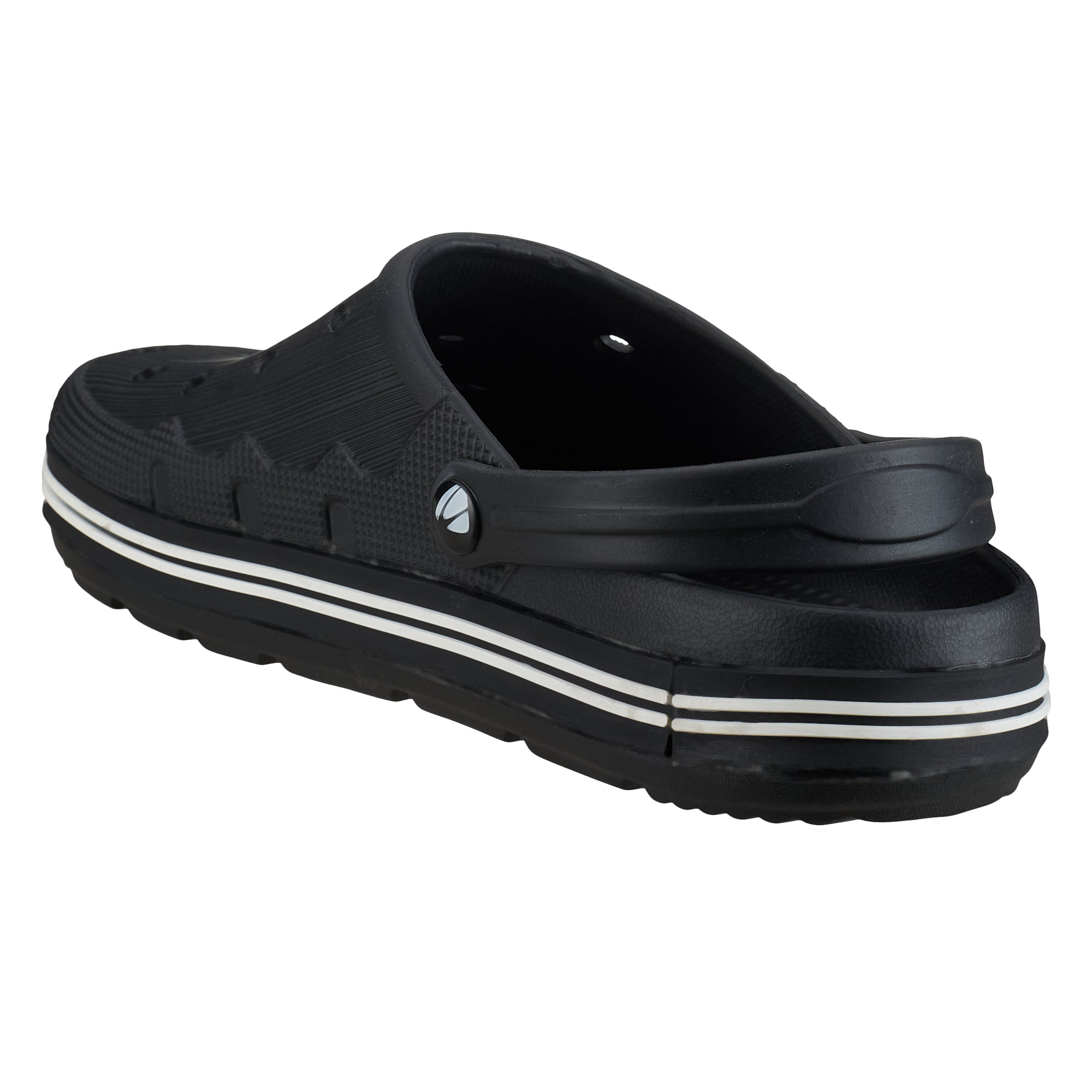 Duke Men Brand Logo Textured Clogs  (FWC6239)