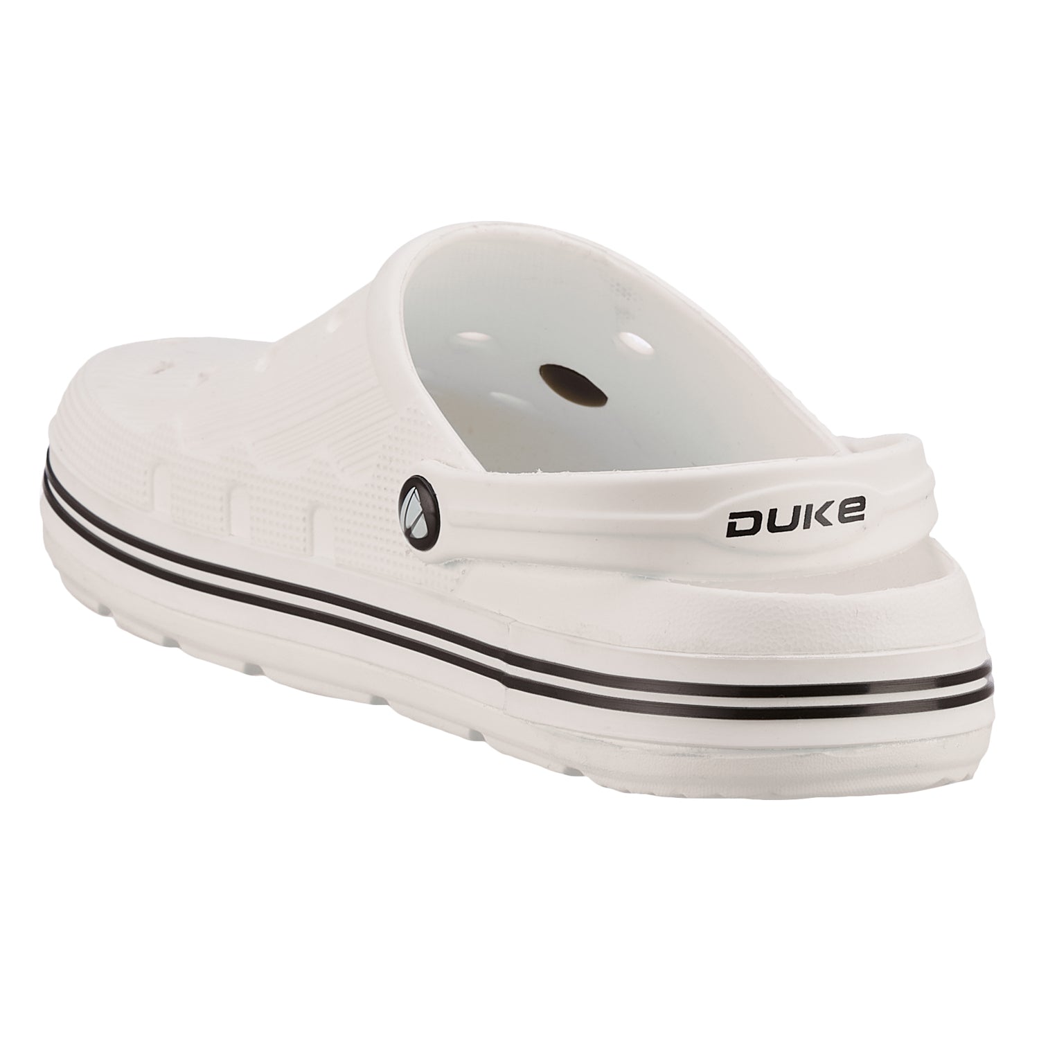 Duke Men Brand Logo Textured Clogs  (FWC6239)