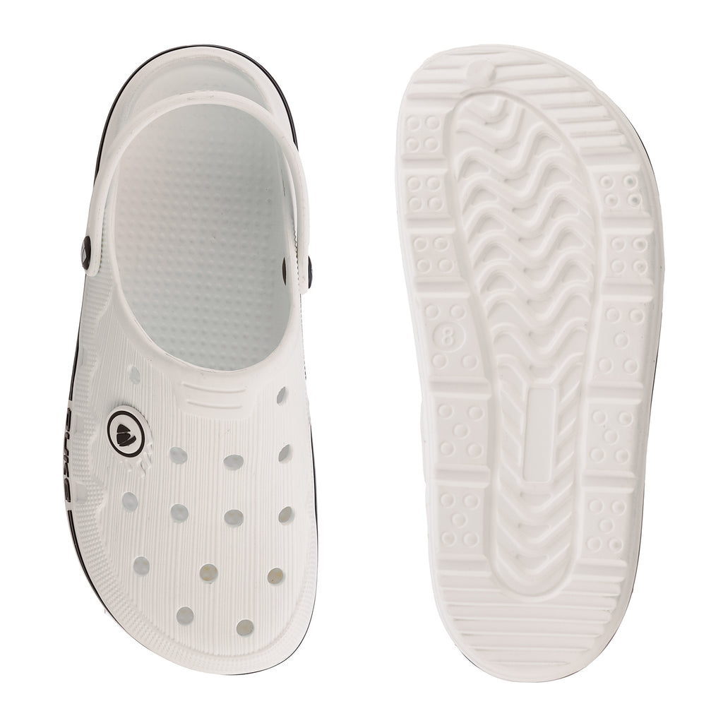 Duke Men Brand Logo Textured Clogs  (FWC6239)