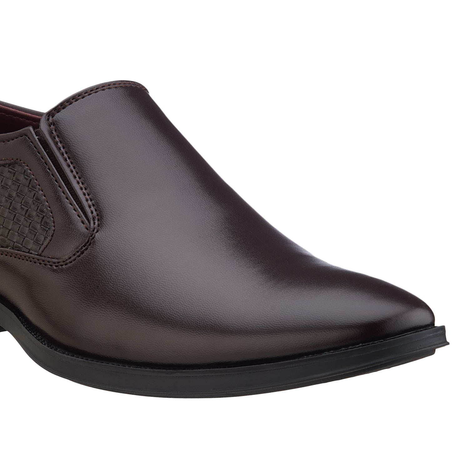 Duke Men Textured Formal Slip On Shoes (FWOL5039)