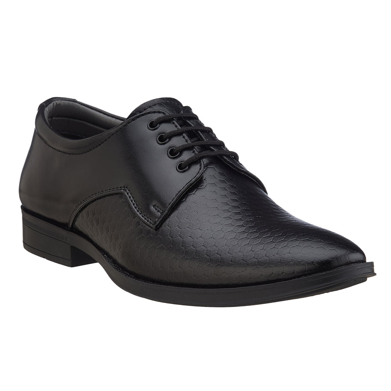 Duke Men Textured Formal Derbys (FWOL5036)