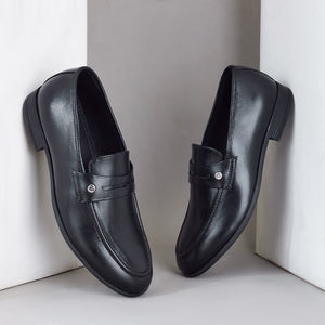 Duke Men Textured Slip On Shoes (FWOL5040)