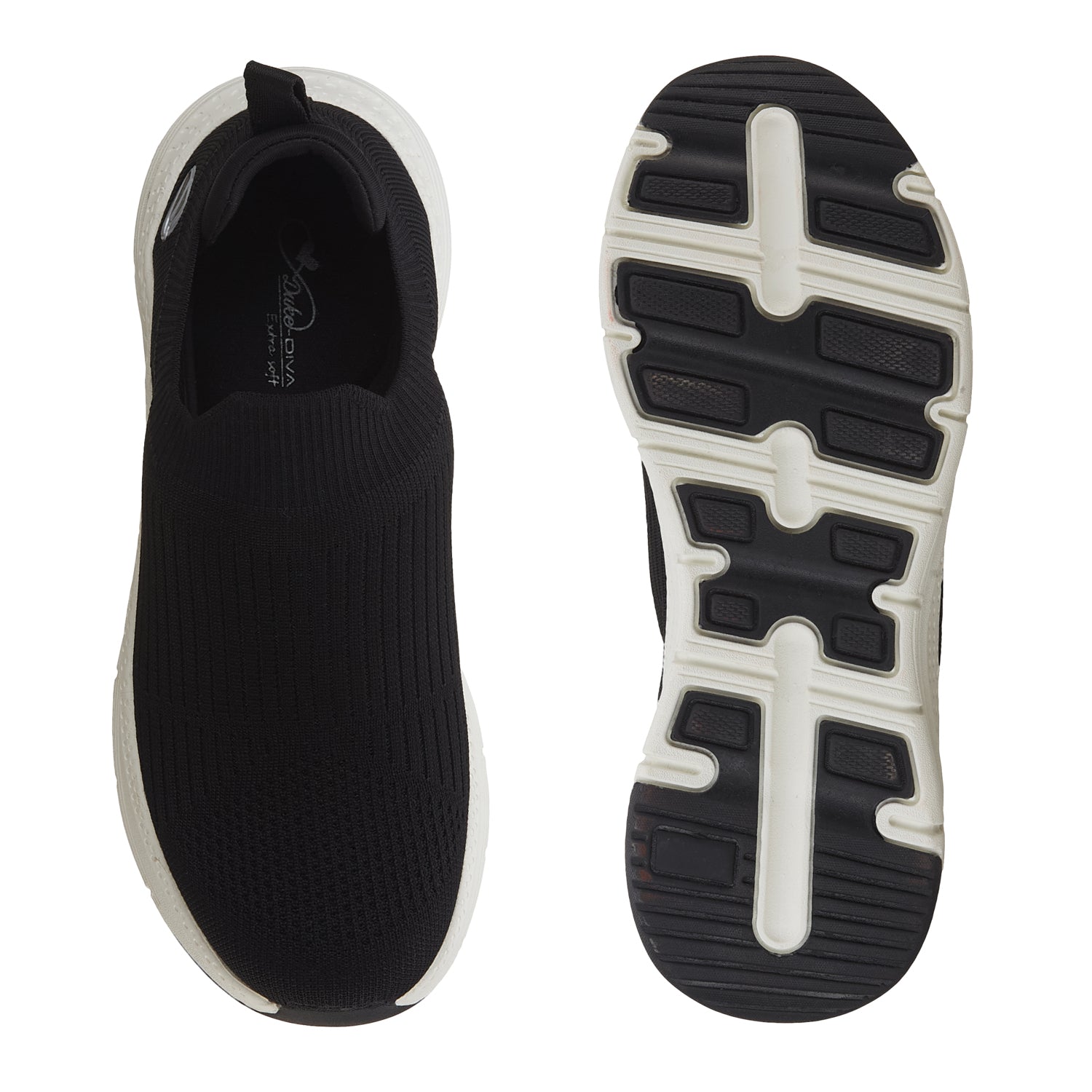 Duke Women Knitted Sports Shoes (XFOL1555)