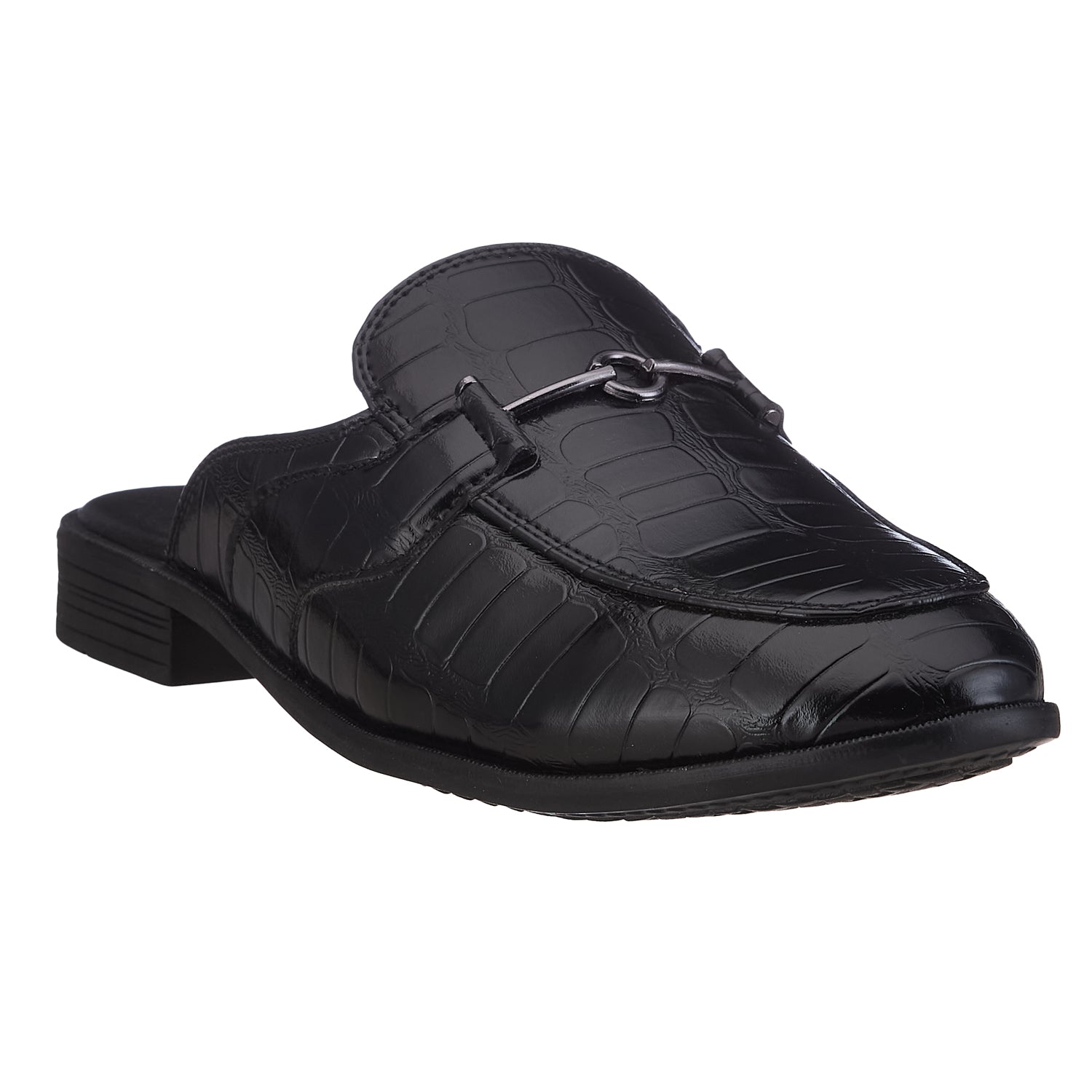 Duke Men Croc Textured Mules (FWOL4026)