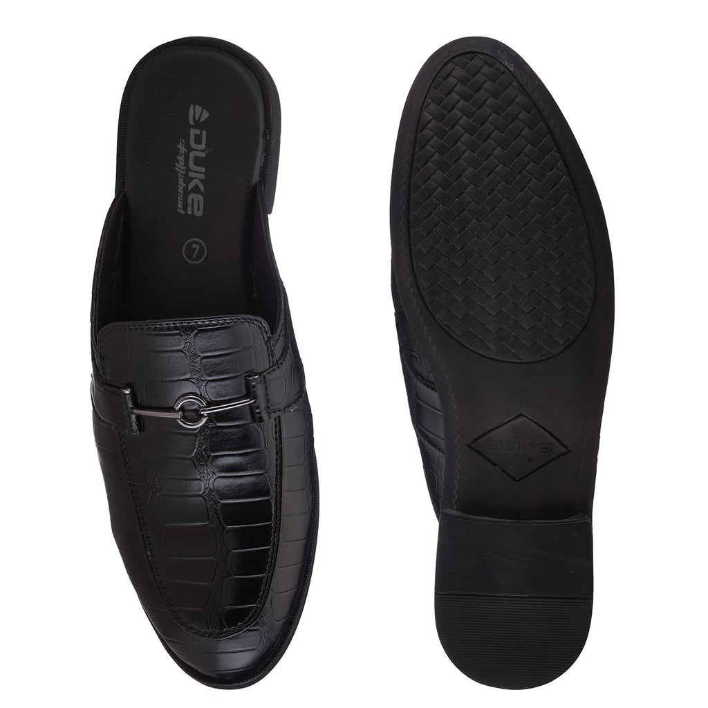 Duke Men Croc Textured Mules (FWOL4026)