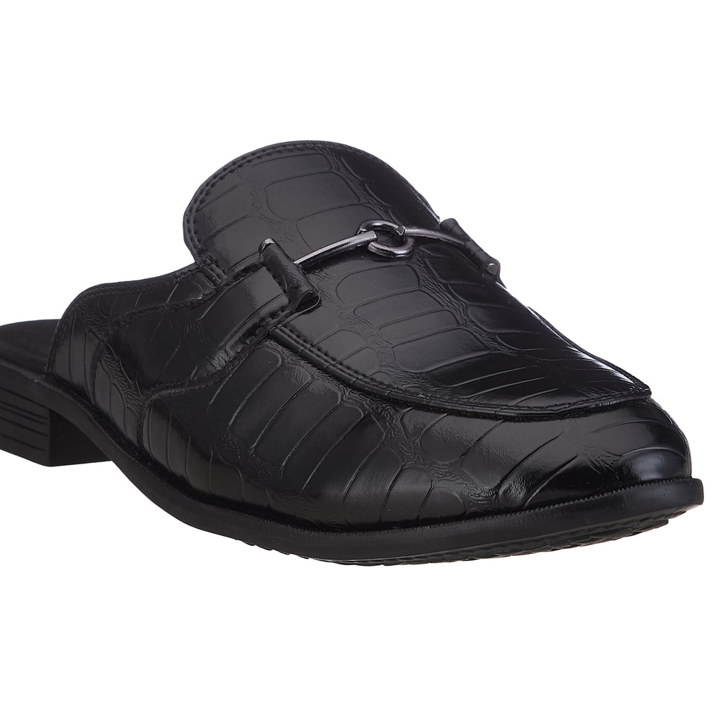 Duke Men Croc Textured Mules (FWOL4026)