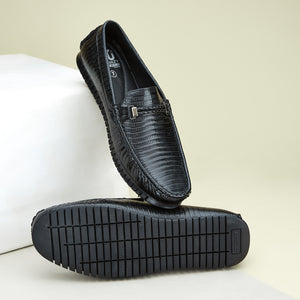 Duke Men Textured Loafers (FWOL4014)