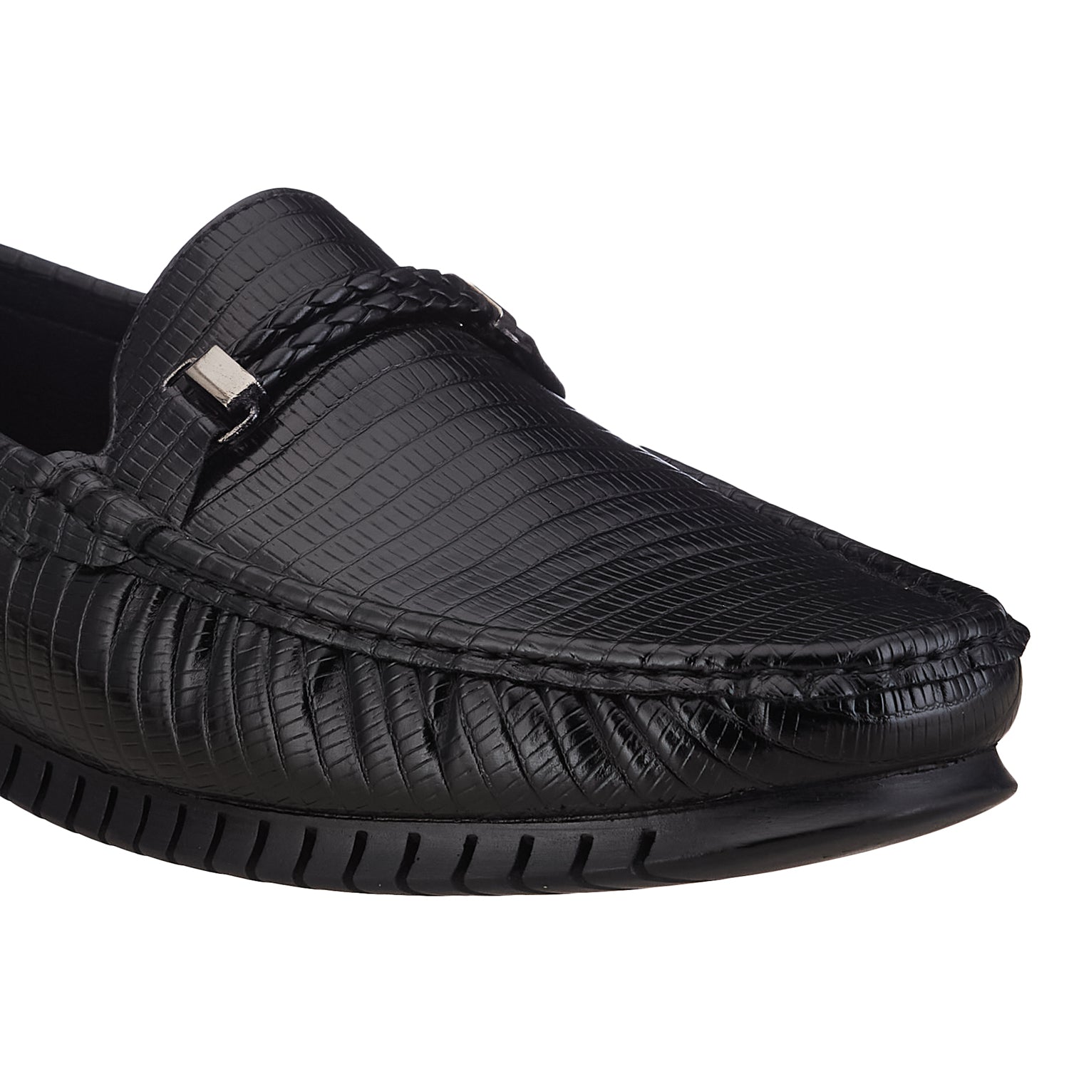 Duke Men Textured Loafers (FWOL4014)