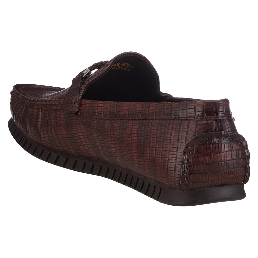 Duke Men Textured Loafers (FWOL4014)