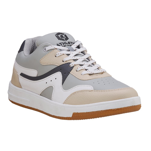 Duke Men Colourblocked & Perforations Sneakers (FWOL2525)