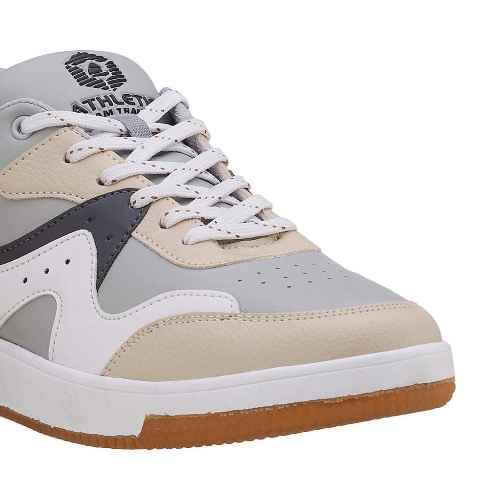 Duke Men Colourblocked & Perforations Sneakers (FWOL2525)