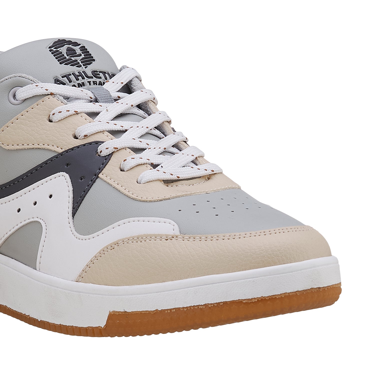 Duke Men Colourblocked & Perforations Sneakers (FWOL2525)