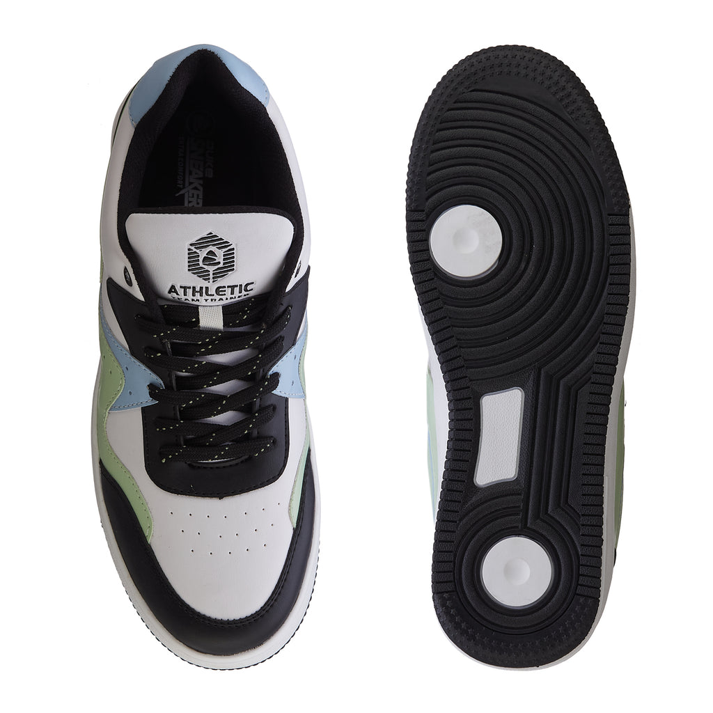 Duke Men Colourblocked & Perforations Sneakers (FWOL2525)