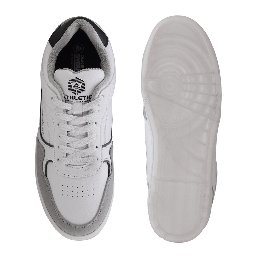 Duke Men Colourblocked & Perforations Sneakers (FWOL2523)