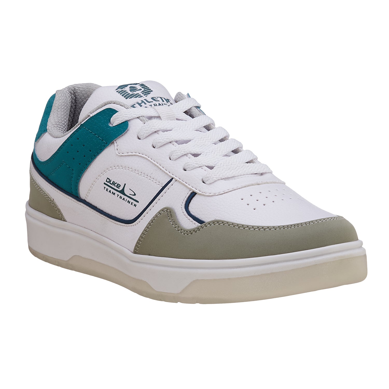 Duke Men Colourblocked & Perforations Sneakers (FWOL2523)