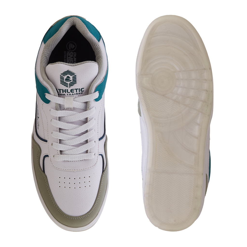 Duke Men Colourblocked & Perforations Sneakers (FWOL2523)