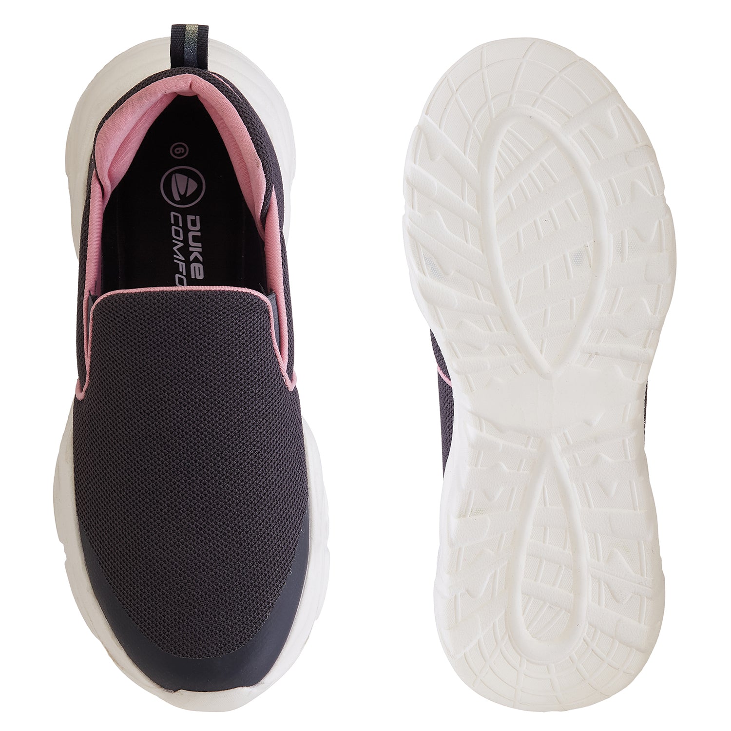 Duke Women Colourblocked Lightweight DIVA Sneakers (XFOL1554)