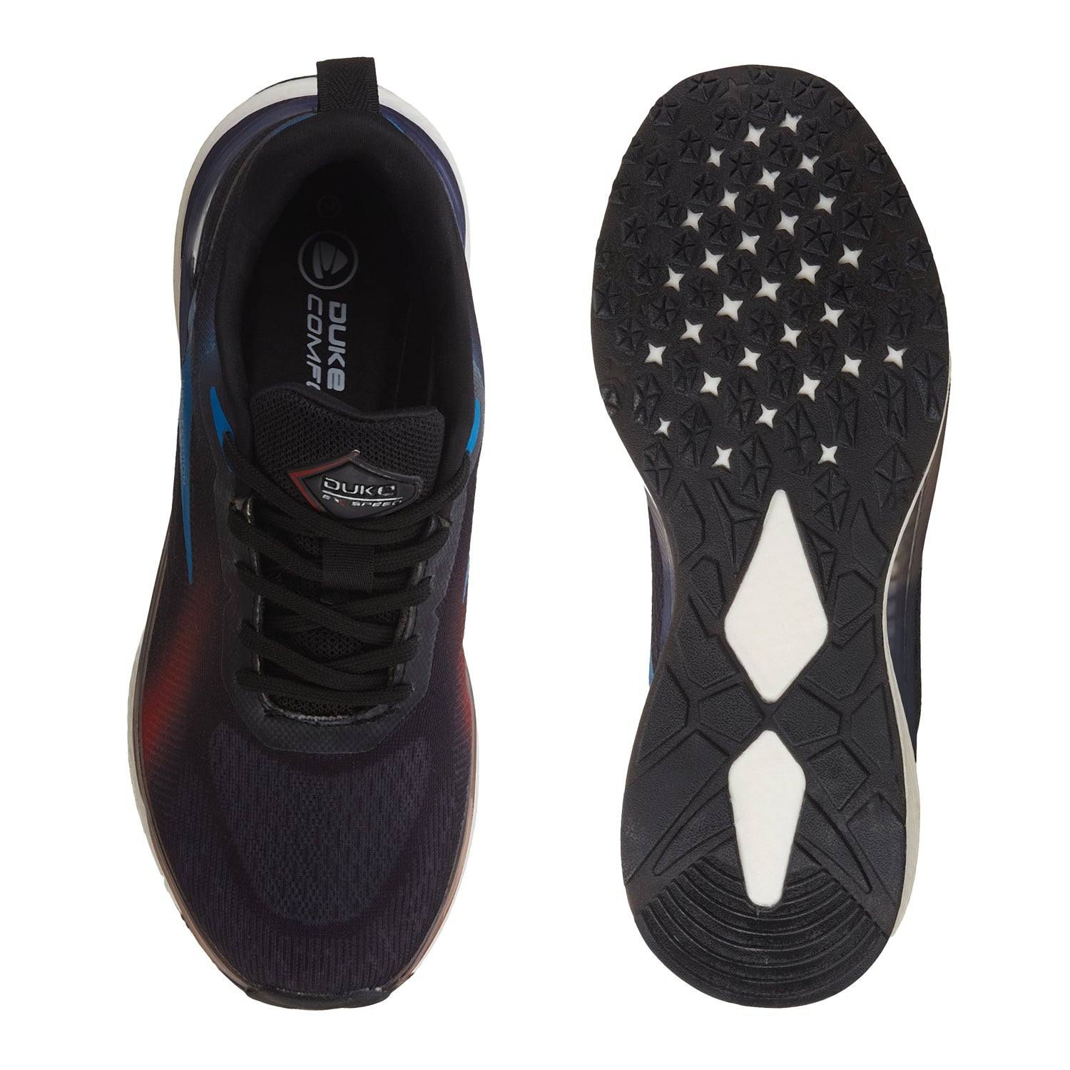 Duke Men Flyknit Mesh Sports Shoes (FWOL2080)